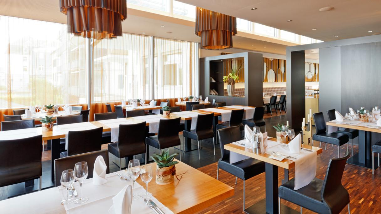 Restaurant im Hotel Sedartis am Zürichsee, Innenansicht