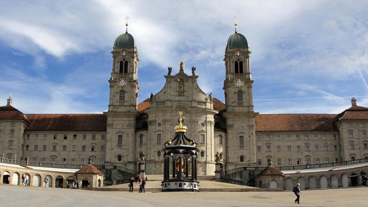 Einsiedeln Abbey, exterior view