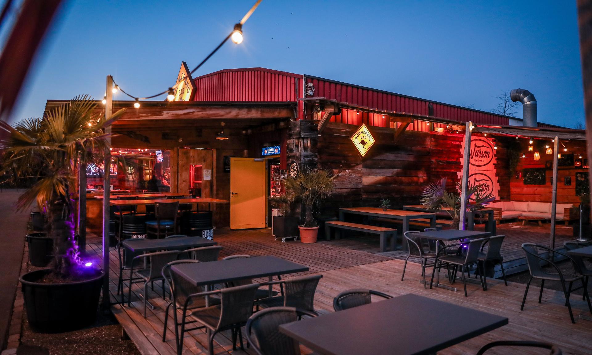 Boomerang Bar Aussenansicht