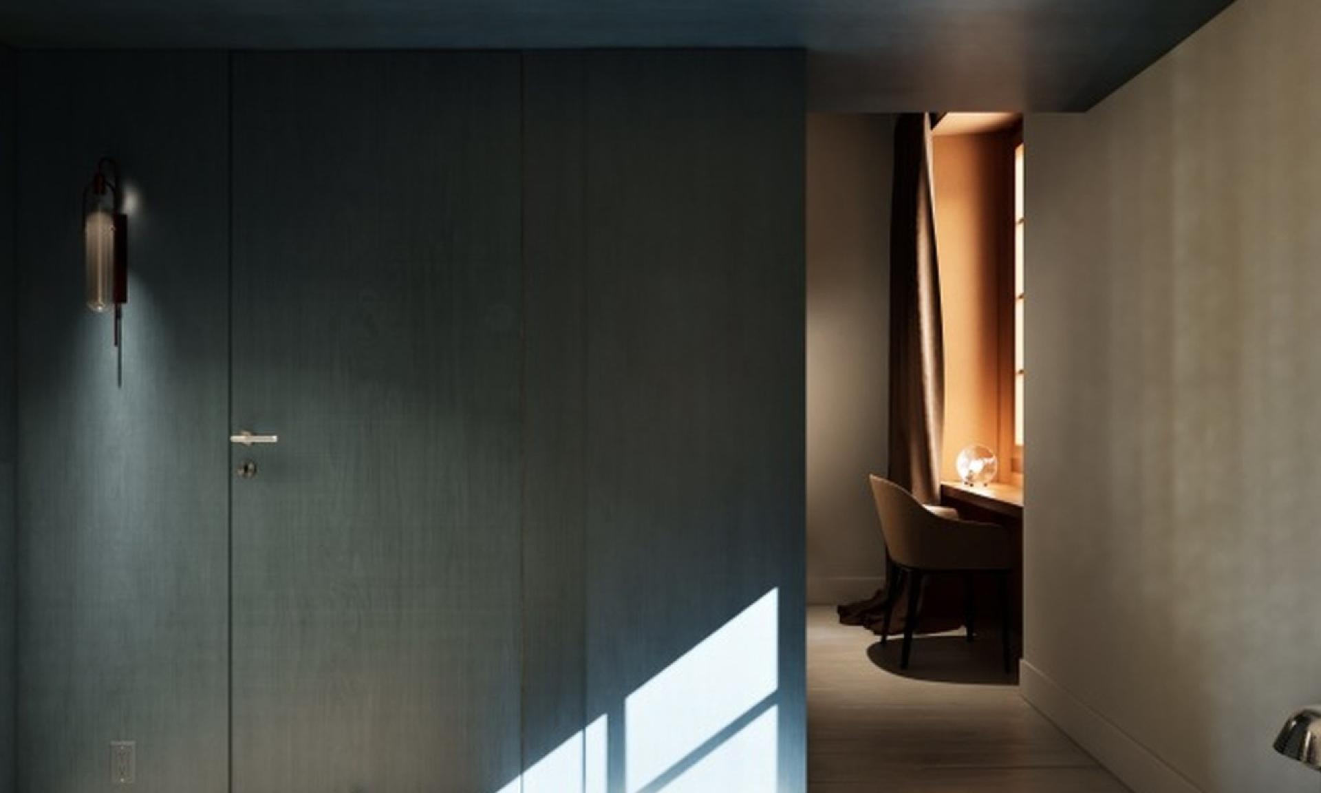 Schlafzimmer im Schiffli Boutique Apartment Rapperswil