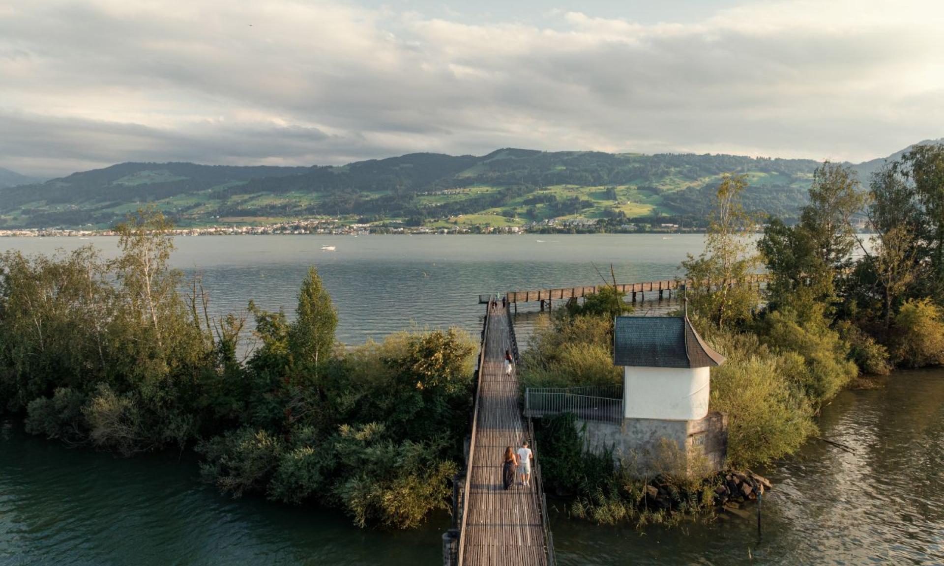 Rapperswil Klassischer Stadtrundgang mit Holzsteg