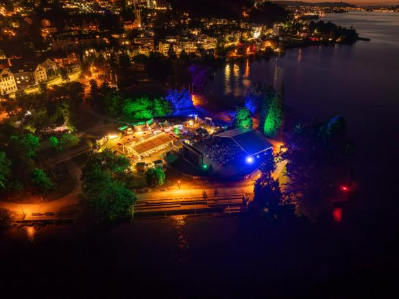 Openair Kino Richterswil Nachts