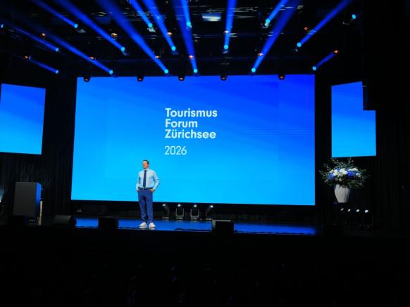 Tobias Treichler Begrüssung Tourismus Forum Zürichsee 2026